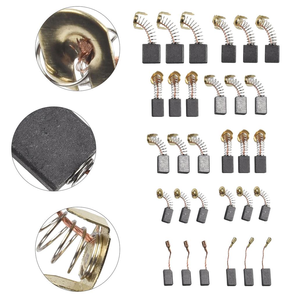 Графитовые угольные щетки для замены трансмиссии 10 размеров 30*/комплект