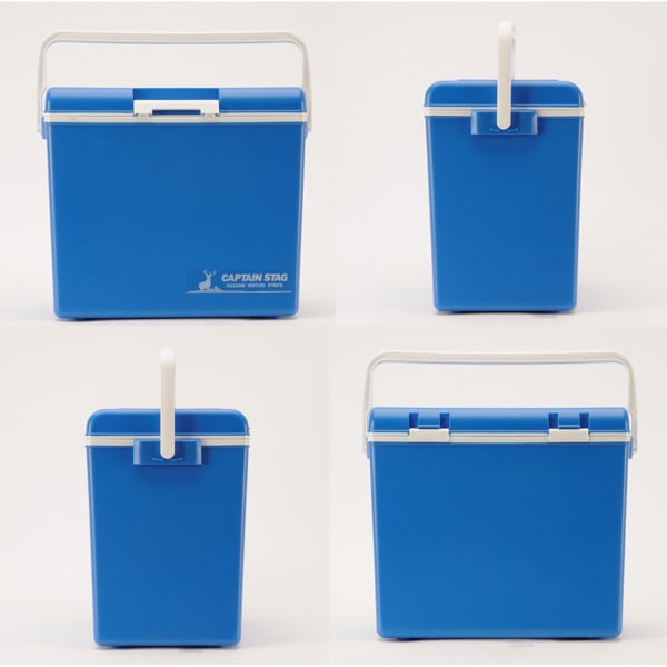 CaptaIn Stag Ue 0096 [cielo Cooler Box Capacity 28l Matte blUe Made In Japan]