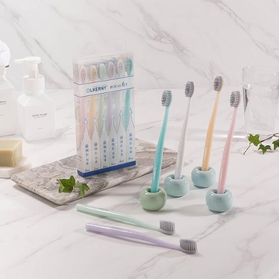 Allkunny Breathing Toothbrush Royal 6.5 (6 Pieces)