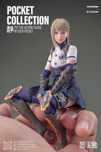 SERENE HOUND Серия i8 72C323S Кэтрин Делюкс Версия Масштаб 1/12 Ткань, ПВХ и АБС Окрашенная Подвижная Фигурка