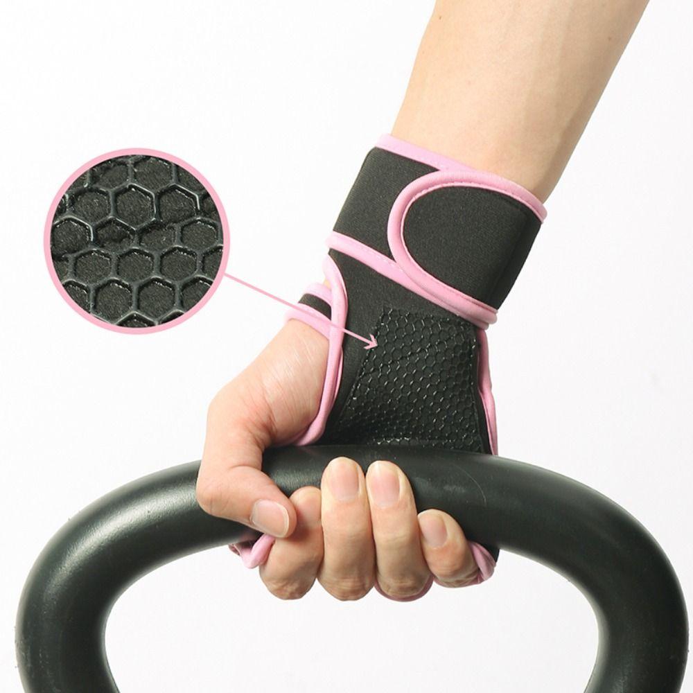 Silicone Weight Lifting Gloves Anti-Slip Fitness Gloves High Quality Sports Gear  Powerlifting
