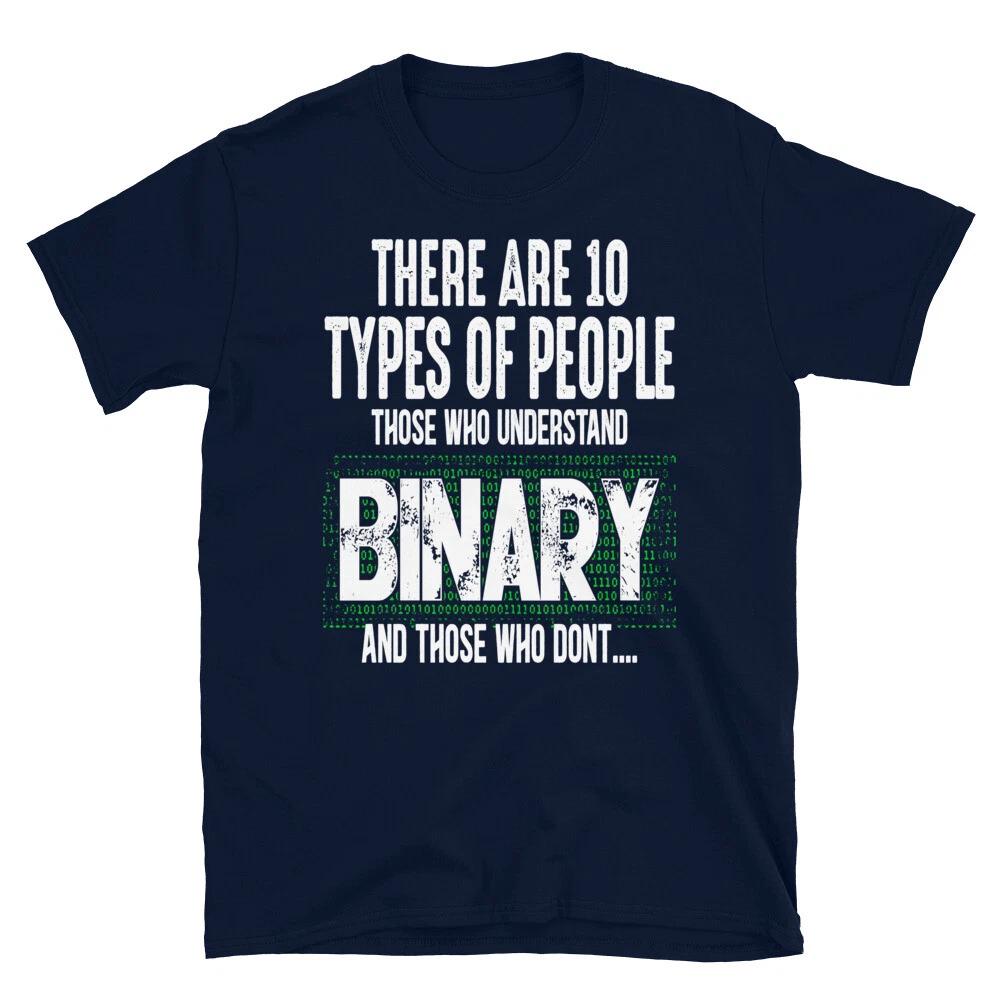 BINARY Programmer Programming Coding Geek T-Shirt