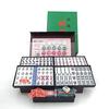 R Tiles That Fall Handmade Domestic Mahjong Tenwa Blue Colored Dot with Tile Straps Won't Apart, Tiles, (with Sticks),