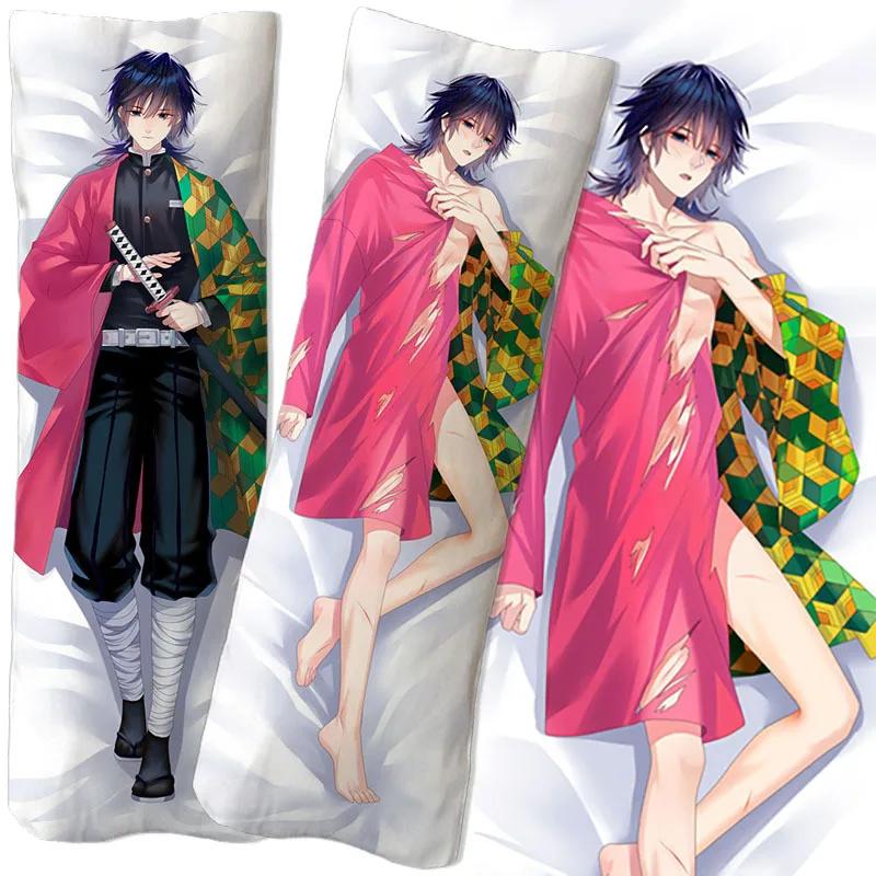 Anime Demon Slayer Kochou Shinobu Figure Equal Body Hug Body Pillow Pillowcase 2-sided 3D Printing DIY Two-dimensional Sexy Gift