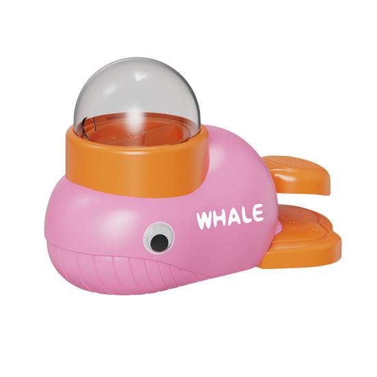 Dog Interactive Treat Dispensing Toy 2-in-1 Whale Design Food Puzzle Slow Feeder for Small Medium Dogs And Cats Mental Stimulation IQ Training