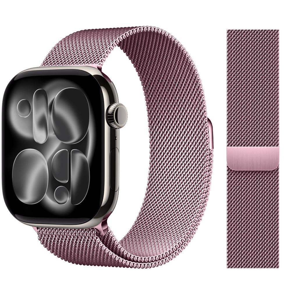 Миланская петля для ремешков Apple Watch 44 мм 46 мм 40 мм 45 мм 41 мм 42 мм браслеты iWatch серия 10 11 se 7 8 9 ultra 2 3