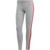 Comfortable Elastic Retro Sports Tight Knitted Pants Women Bottoms Medium-Gray FM6702