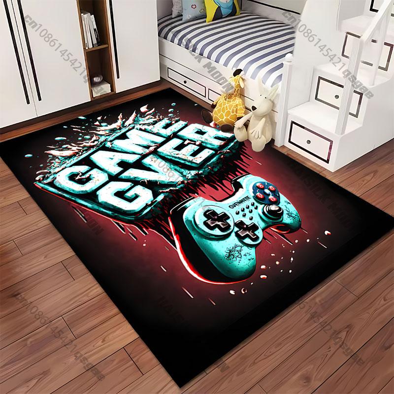 Gaming loss destruction visualized creativity carpet Yoga living room room decor children's crawling mat doormat area rug
