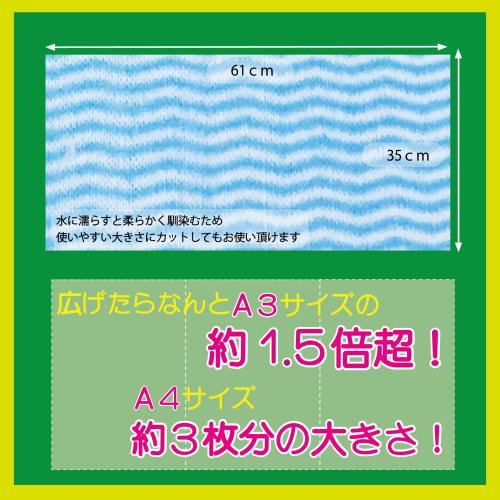 ALL TIME Counter Cloths, Blue, Heavyweight, Made in Japan, Antibacterial, FT103, 100 Sheets, Commercial Use, Tokyo Medical