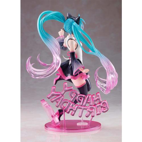 Taito Hatsune Miku Birthday 2021 AMP Figure ~Happy Cat Ver.~