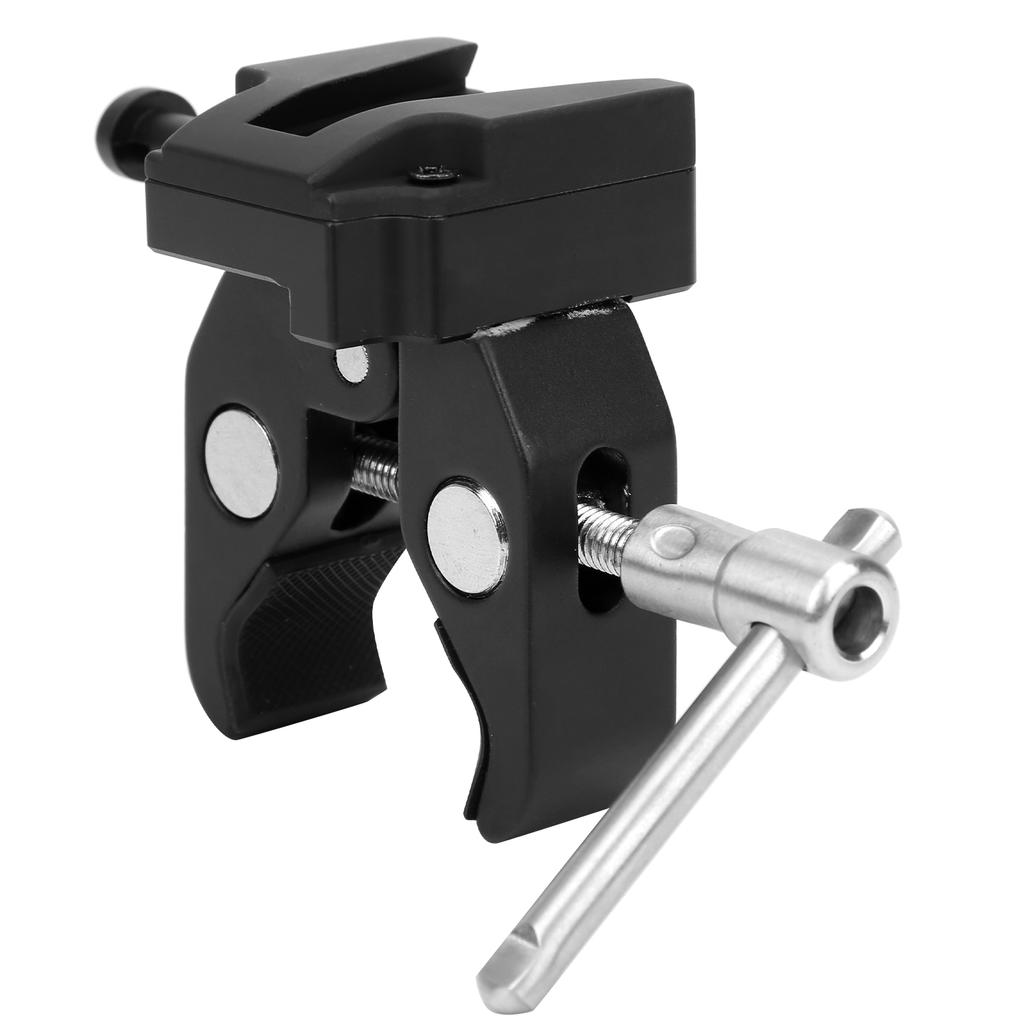 Camera V Mount Battery Clamp Adapter Plate for Mounting to Lighting Stand Desktop