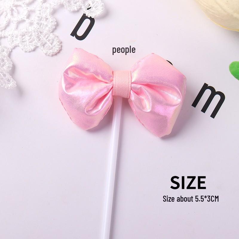 Pink Themed Cake Decor: Heart & Cloud Balloons with Insert Cards for Birthday Parties