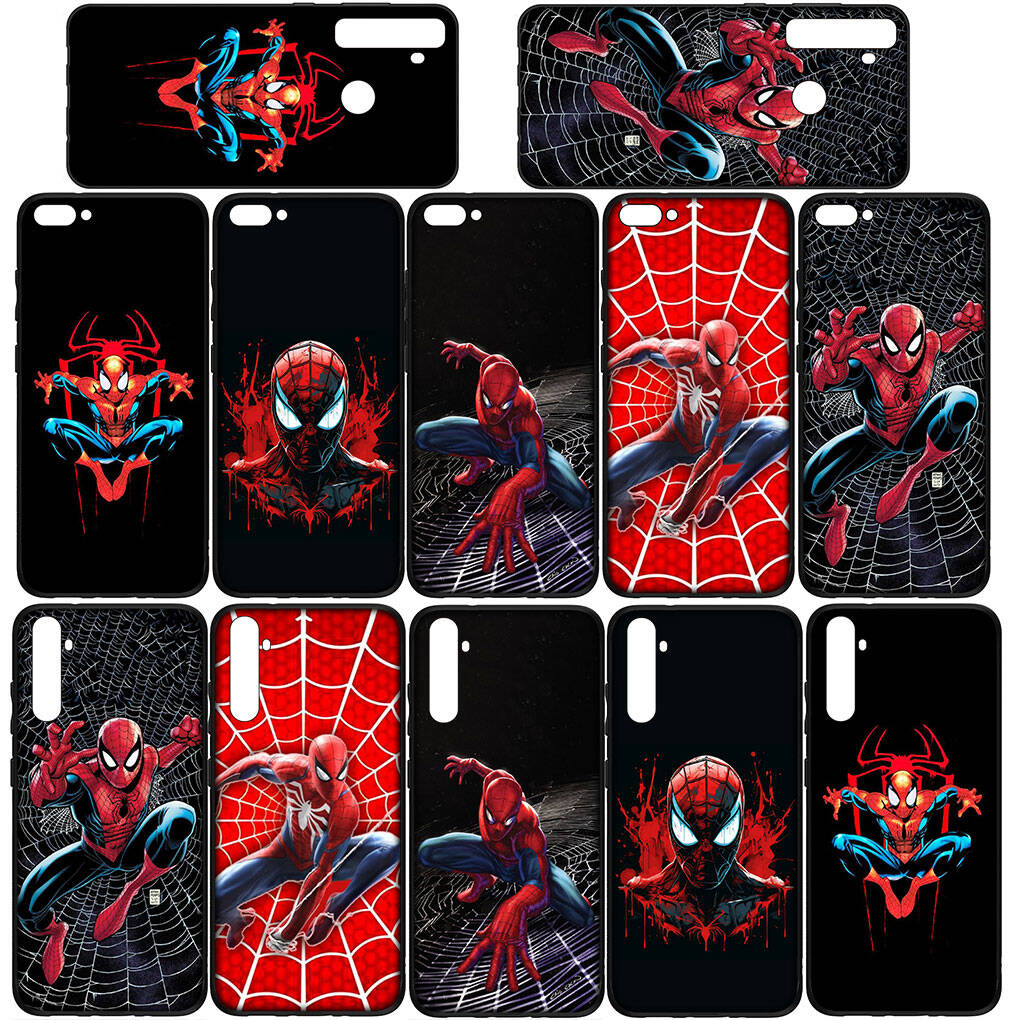 Phone Case for iPhone 17 16 15 Plus Huawei P30 P20 Lite Redmi Note 14 12 11 13 Pro Max OPPO A60 A80 A40 A18 A38 A54 Spider Man Comics Spiderman Cover
