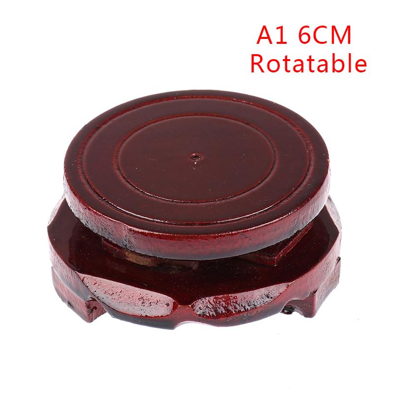 Настоящая твердая деревянная ваза с резьбой, основание для каменного Будды, цветочный горшок, деревянная ваза с резьбой