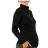 Nursing Winter Long Maternity Nursing Innerwear [Sweet Mommy] Clothes, Tops, Sleeves, Turtleneck, Clothes, [Black/M]