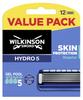 Лезвия Wilkinson Hydro 5 Premium Skin Guard, сменная упаковка из 12 штук