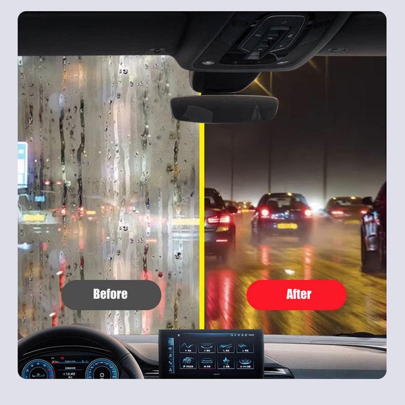 Автомобильный очиститель масляной пленки на стекле 120 мл Средство для удаления масляной пленки на лобовом стекле автомобиля Щетка для очистки масляной пленки на окнах Принадлежности для мытья автомобиля