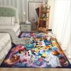 1pc Mickey Mouse and Minnie Carpet Area Rug, Bedroom, and Playroom - Durable, Stain-Resistant, and Easy To Clean, Living Room, Laundry Room,