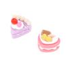 10Pcs Mini Cake Fake Food Mini Figure Miniature Things Dollhouse Items Decorative Accessories