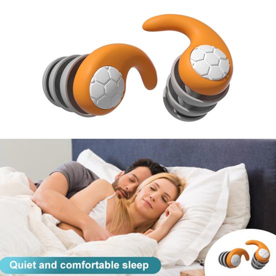 1 пара плавательных берушей Эргономичные Удобные в носке Портативные Водонепроницаемые Мягкие Вкладыши для ушей Защита слуха Многоразовые Унисекс Шумоподавление Силиконовые