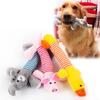 Funny Pet Dog Squeak Toys Pet Puppy Chew Squeaker Squeaky Plush Sound Toy Cute Animal Design Toys For Small Medium Large Dogs