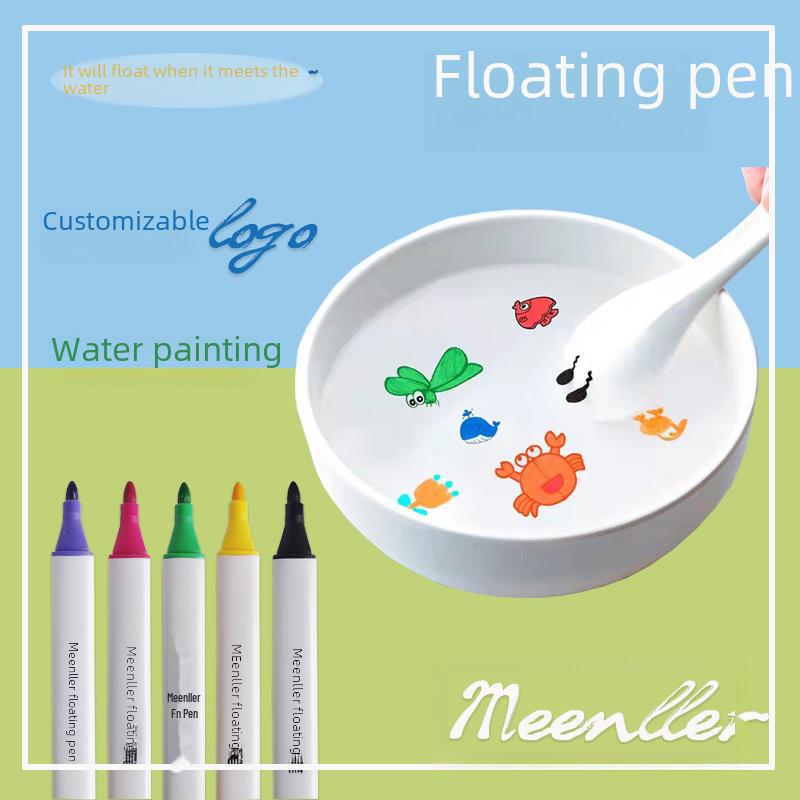 Детский набор цветных ручек Internet Star Magic Water Doodle, стираемые, забавные, 12 цветов для рисования на белой доске