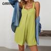 Women's Summer New Loose Casual Trousers Fashion Outdoor Suspenders Jumpsuit