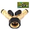 G1 FNPT DN25 Copper Garden Water Hose Connector Water Faucet Splitter Tool Accessories