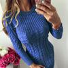 SCIONE Sweater Winter Warm Pullover Women Autumn Slim Knit Dress Long Sleeve Knitted Dress Pullover