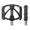 GORIX Bicycle Pedal Flat Pedal Aluminum Lightweight Carbon Fiber Center Tube Axis Cover Wide Thin Stylish Pin Road Bike Cross Bike Pedal Replacement