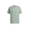 Adidas Campyx Graphic Logo Short Sleeve T-Shirt Unisex Tops Silver Gray Green IC1947