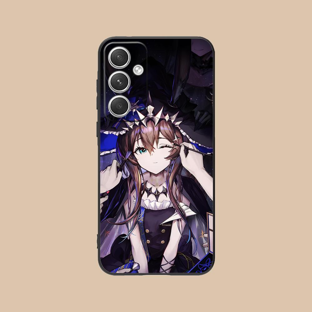 Чехол для мобильного телефона Arknights Amiya для Samsung Galaxy S25 S24 S23 S22 S21 S20 Note20 Plus FE Ultra Цветной Защитный Роскошный Чехол