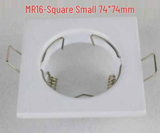 Brushed Nickel GU10 MR16 LED Ceiling Spotlight Brackets
