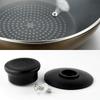 14-38cm/6-15in Vertical Pan Lid Universal Visible Wok Cover Tempered Glass Pot Lid  Dish