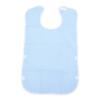 Unisex Adult Bibs for Elderly Women Men Water Resistant Soft Adjustable Hook Loop Closure Eating