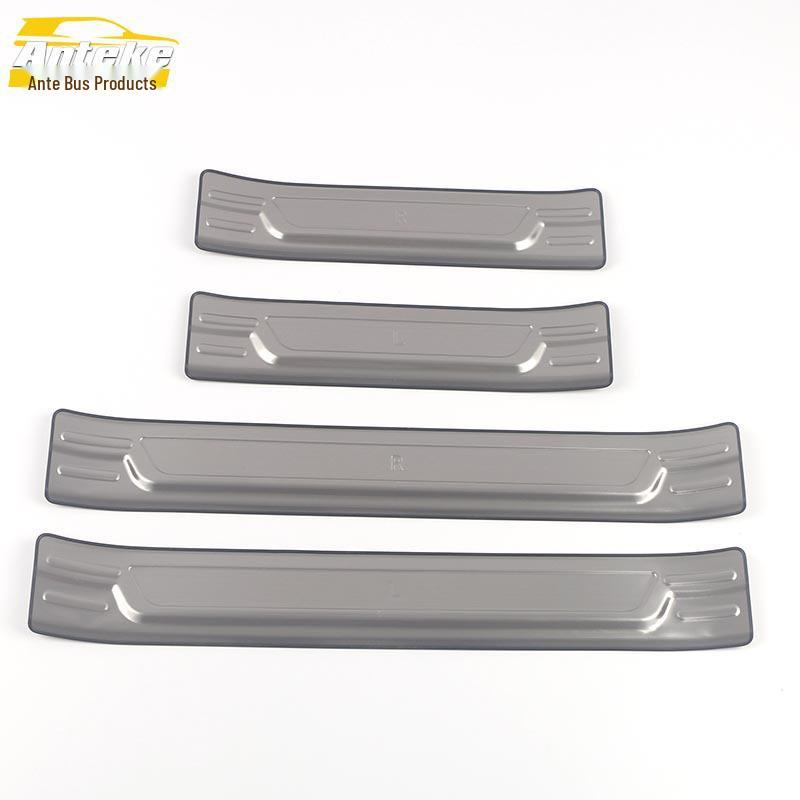 King Kong Cannon Rear Door Sill Sticker & Stainless Steel Welcome Pedal for 22 Models