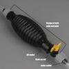 Siphon Pump Easy Liquid Transfer Oil Extractor Portable Hand Pump with Flow Valve And Knob Retaine for Fuel Diesel Oil Water