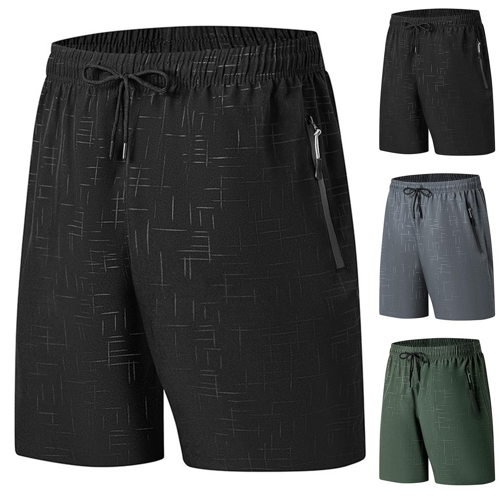 Men's Summer Fitness Sports Shorts Summer Running Casual Quick-drying Shorts Stretch Beach Pants