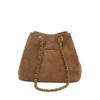 2025 Fashion Suede Retro Shoulder Bag - Versatile Autumn/Winter Chain Underarm Bucket Bag