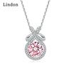 Lindon Women Necklace Pendant Copper Alloy Zircon Fashion Gift