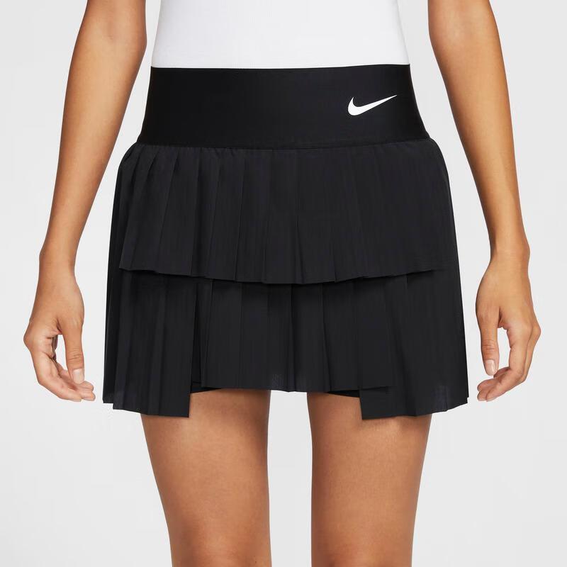 Nike Court Advantage Удобная мягкая теннисная повседневная юбка женские юбки черные белые CV4679-010