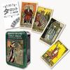 In a Centennial Tarot In a Tin Tarot Reading Instructions with Japanese Manual Authentic Tarot Cards 78 Cards Mini Size [Packed Tin] Smith-Waite