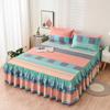 3 шт., приятная для кожи шлифовальная юбка для кровати, спальня, студенческое общежитие, наволочка, пододеяльник, покрывало, постельные принадлежности