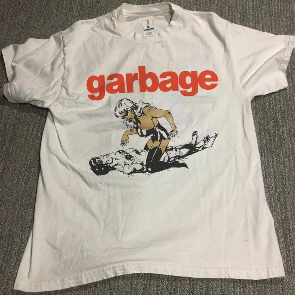 Винтажная футболка Garbage Band футболка с туром Концерт Унисекс Взрослый S - 5XL Унисекс Футболка