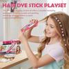 Bead machine toy set Glitter Diamond Styling Tools Hair Gemstone Styling Set