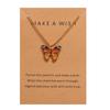 Vintage Butterfly Necklace Pendant Women's Ring Trend Gold Star Adjustable Ring Jewelry