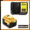 Для Dewalt 18 В/20 В аккумуляторные электроинструменты аксессуары электроинструменты, литиевая батарея замена DCB200 DCB184 серии + зарядное устройство
