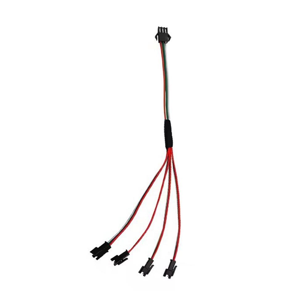 5PCS Male Female Connector Servo Extension Cable PVC Splitter Wire Model Accessories