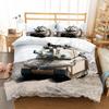 Комплект постельного белья для мальчиков с изображением военных танков, двуспальная кровать, двуспальная кровать, односпальная кровать, комплект постельного белья для мальчиков