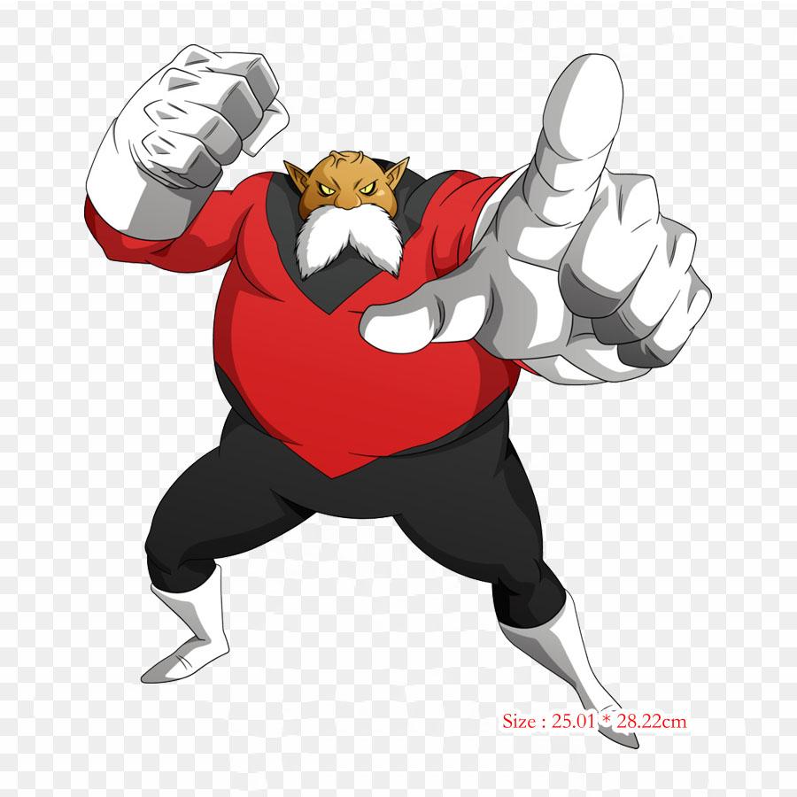 Patches For Clothes Bag Iron On Thermal Stickers Toppo Dbs Goku Frieza Pattern Washable Heat Transfer